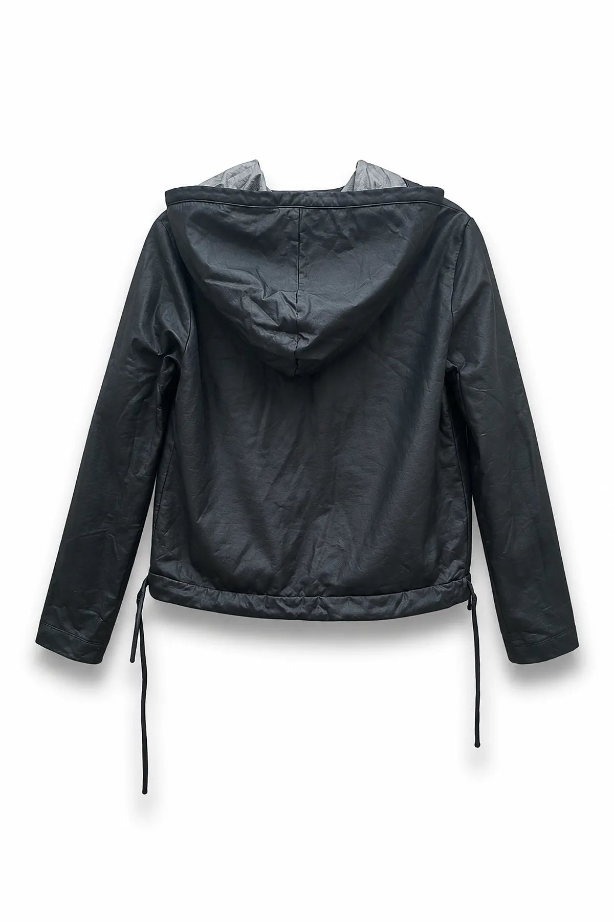 Chaqueta Capucha Algodón Encerado