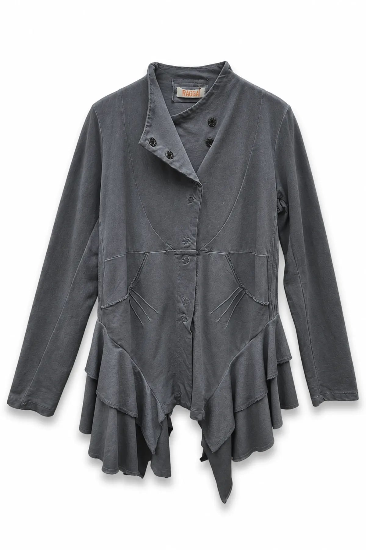 Chaqueta Gris Cortes