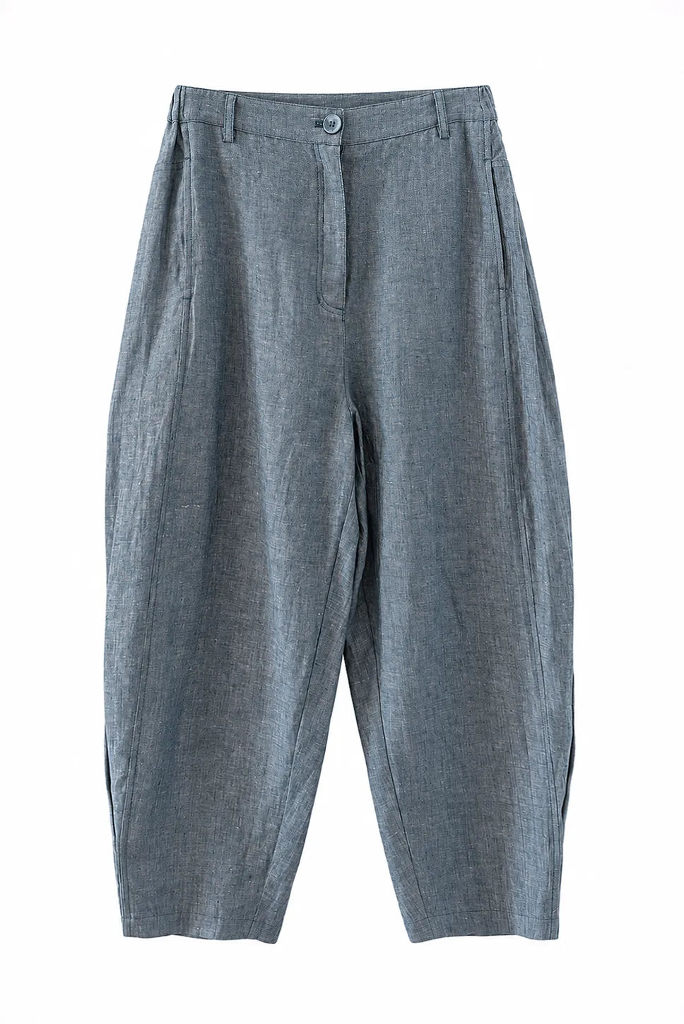 Pantalon Lino Vaina Jaspeado