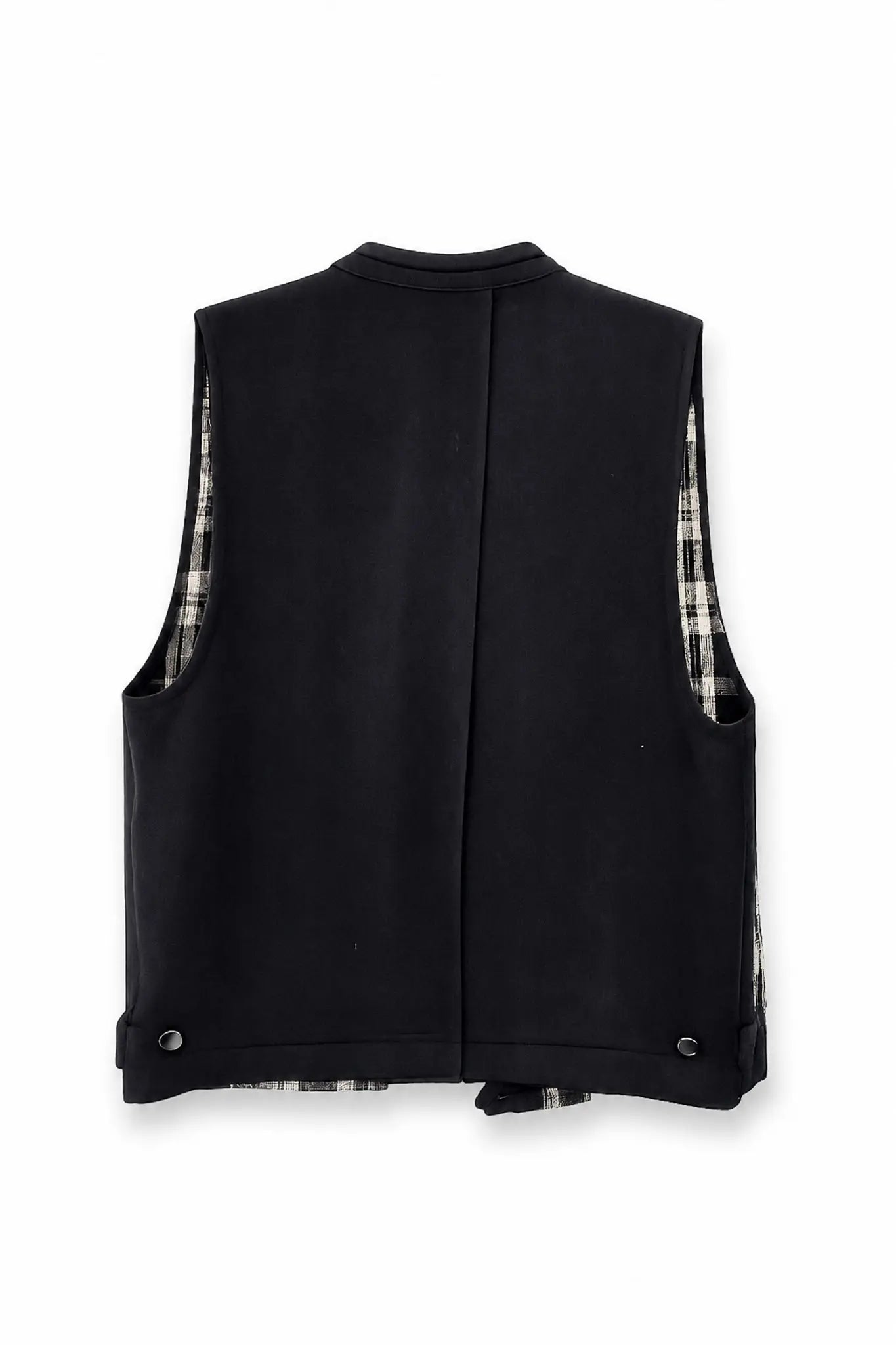 Gilet Lana Tartan