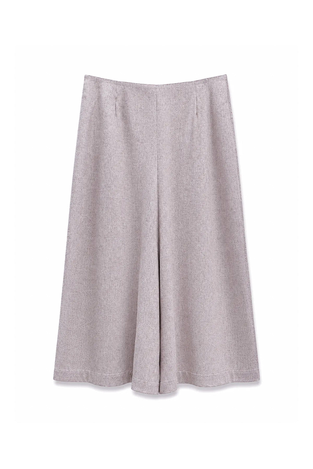 Pantalon Culotte Paño Lana Arena