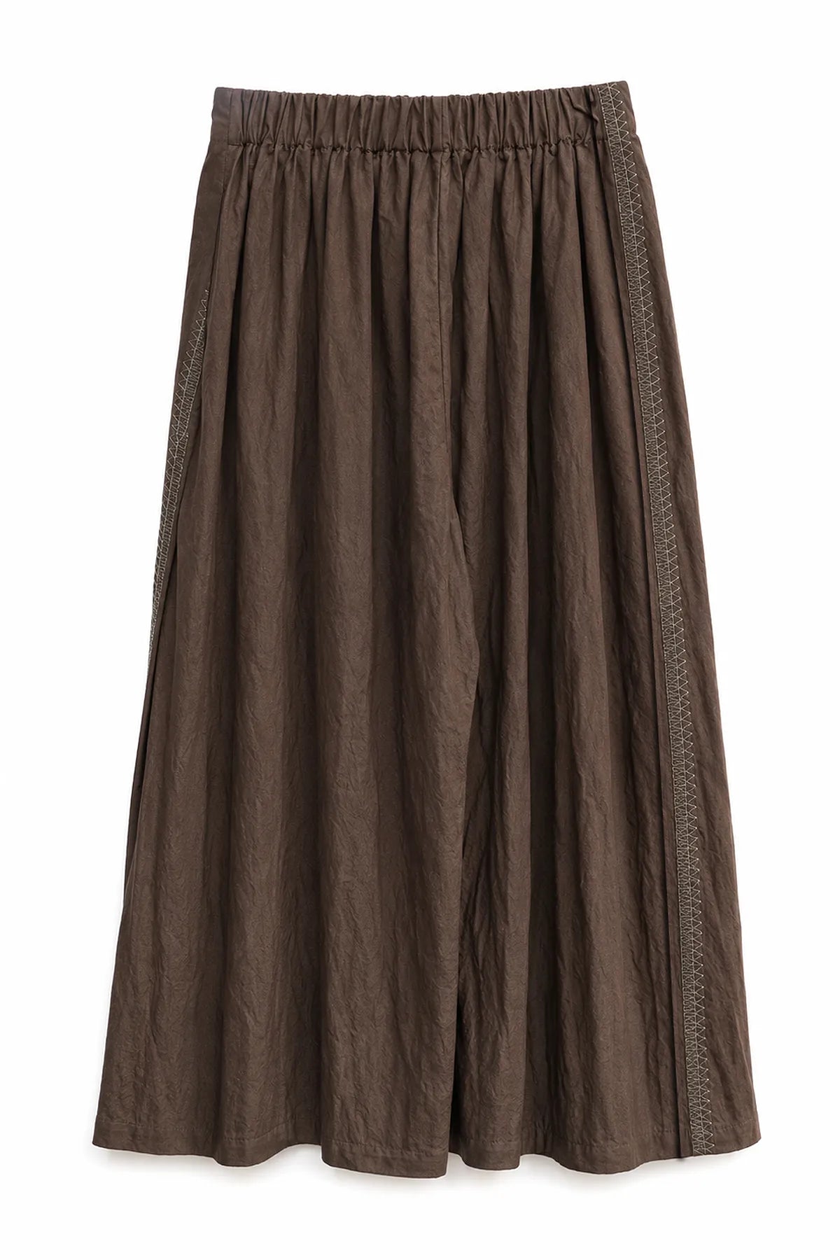 Falda Pantalon Tencel Corrugado