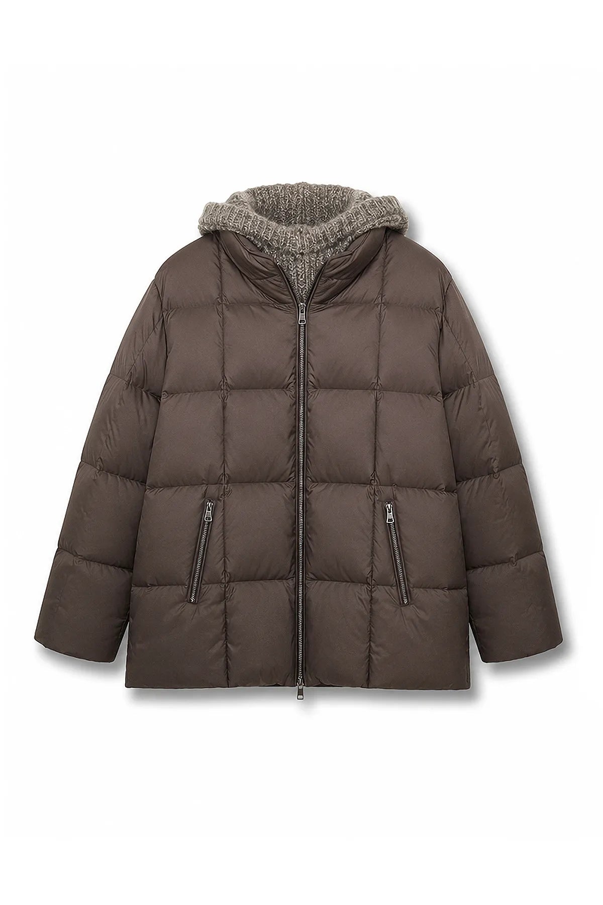 Parka Pluma Capucha