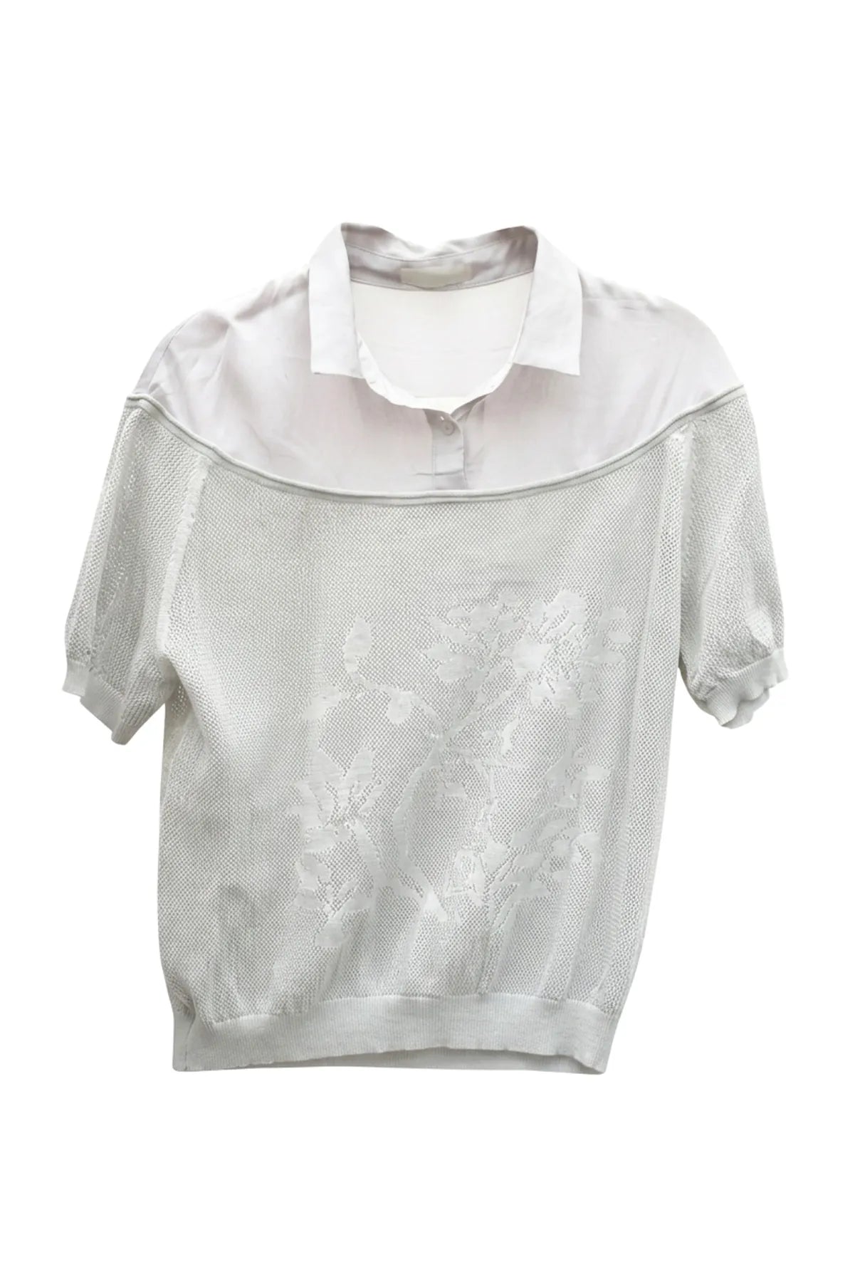 Polera Tejida Floral