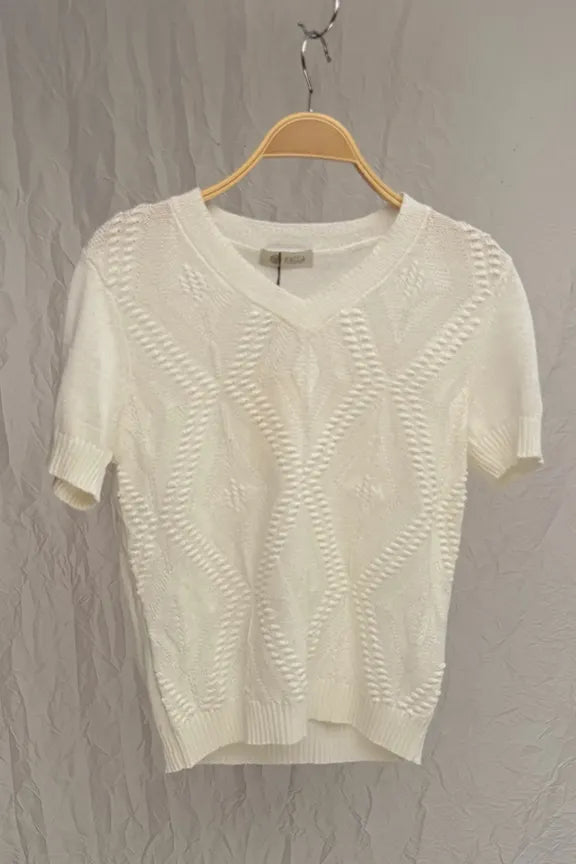 Top Blanco Algodón OP-39