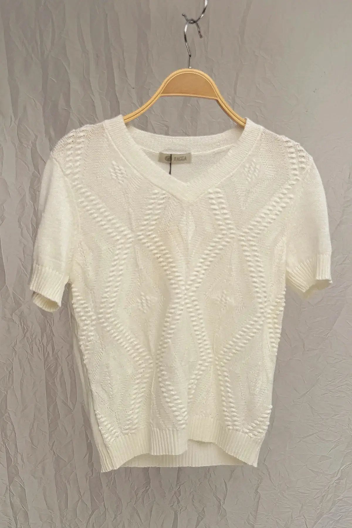 Top Blanco Algodón OP-39