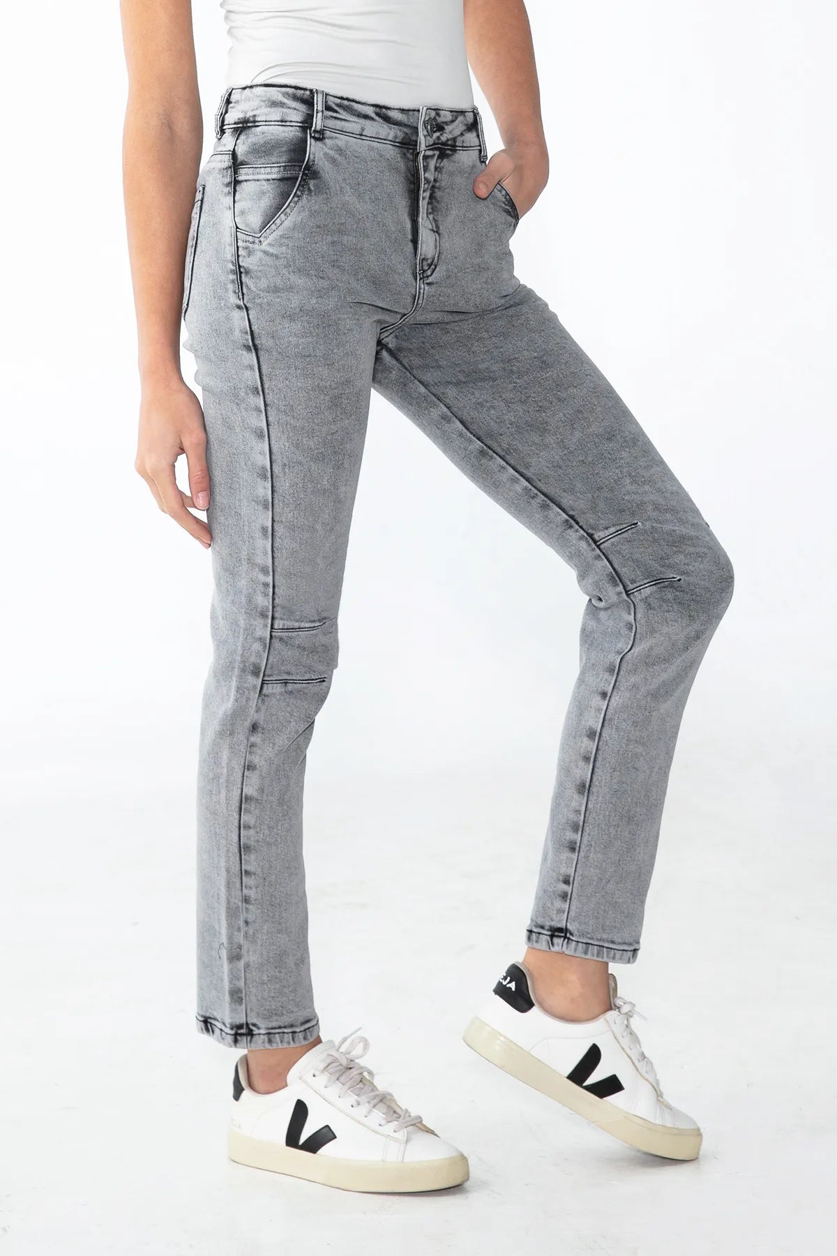 Jeans Denim Apolo Gris