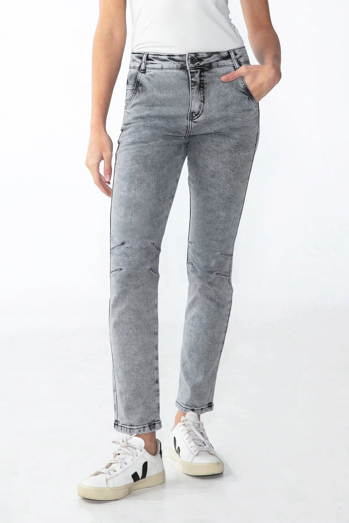 Jeans Denim Apolo Gris