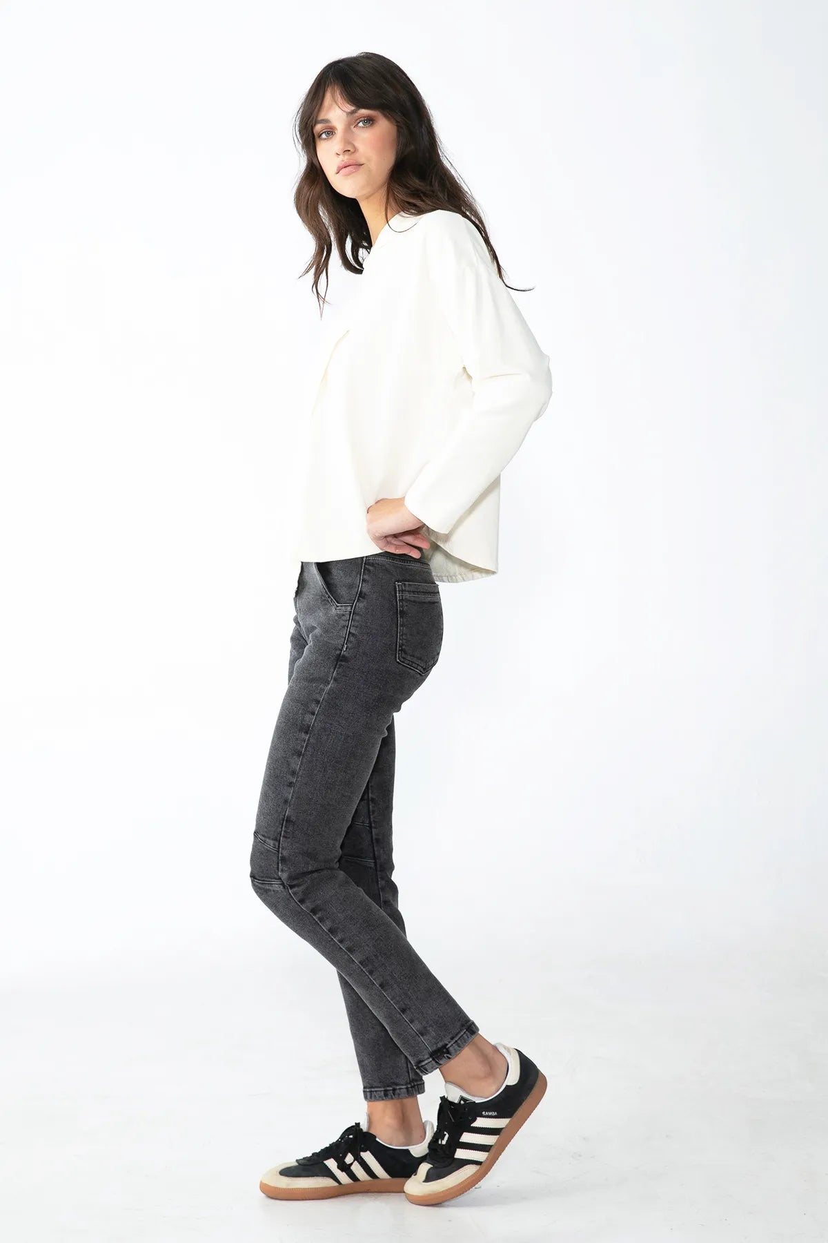 Jeans Denim Apolo Negro