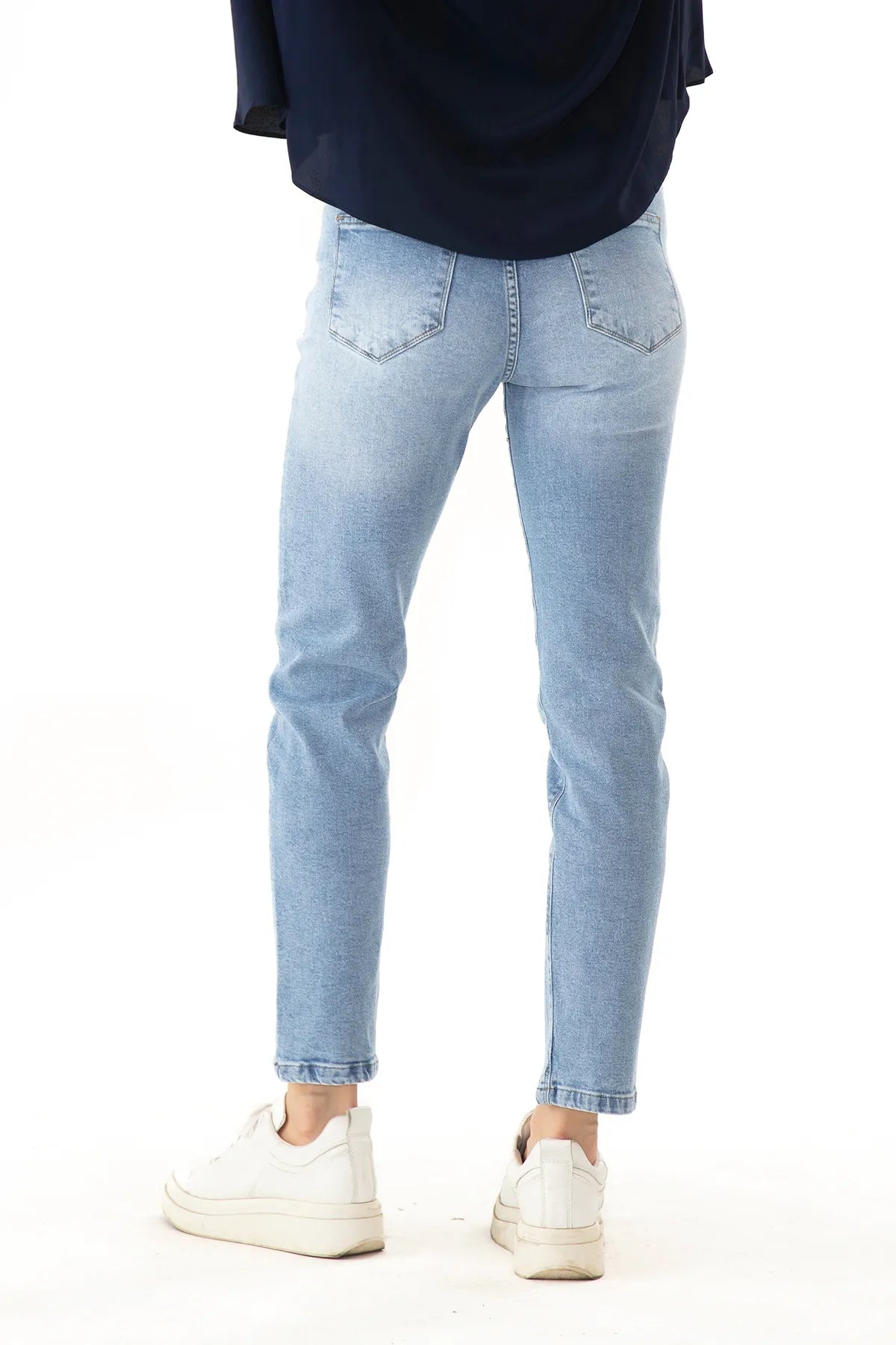 Jeans Denim Basic Exos Celeste