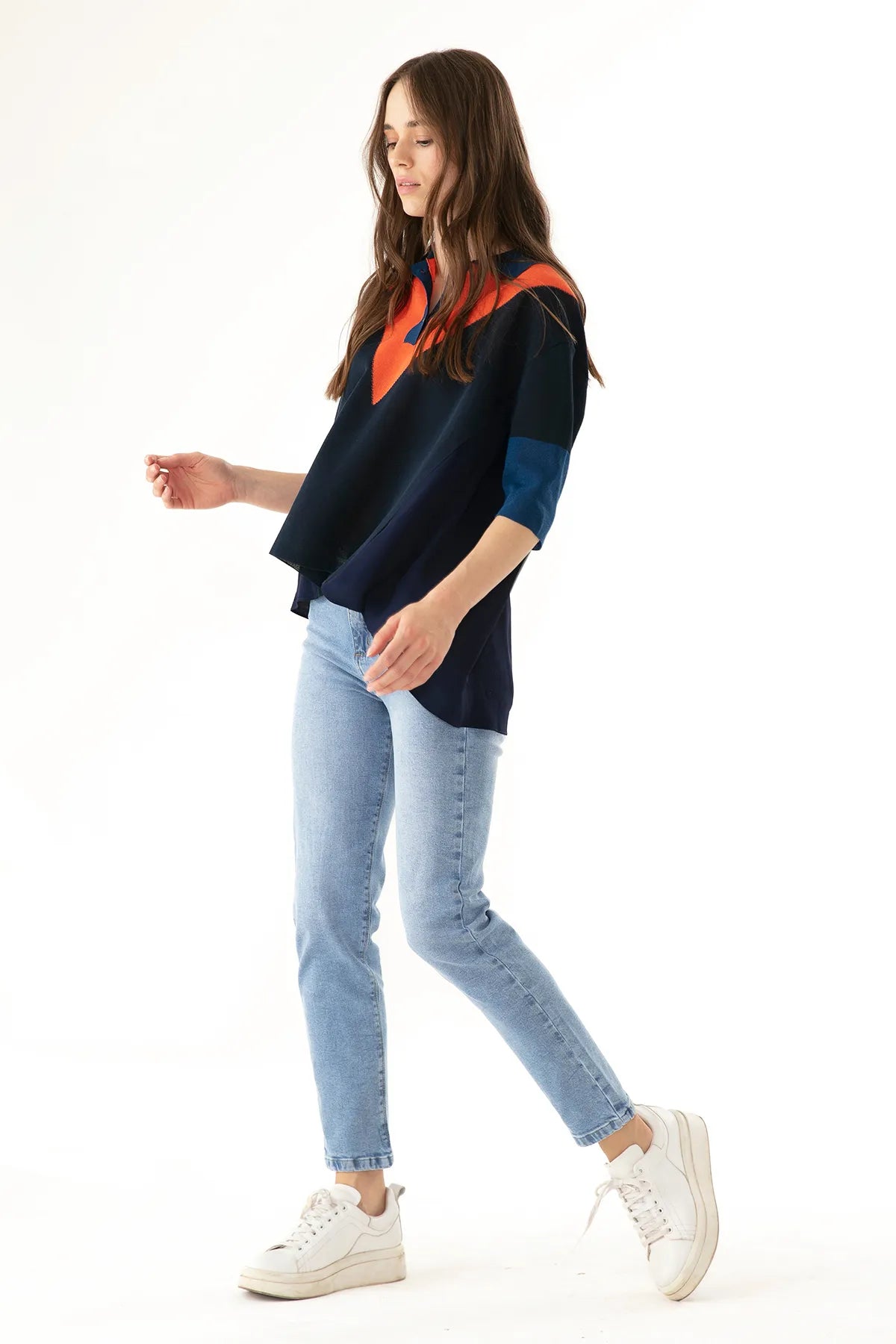 Jeans Denim Basic Exos Celeste