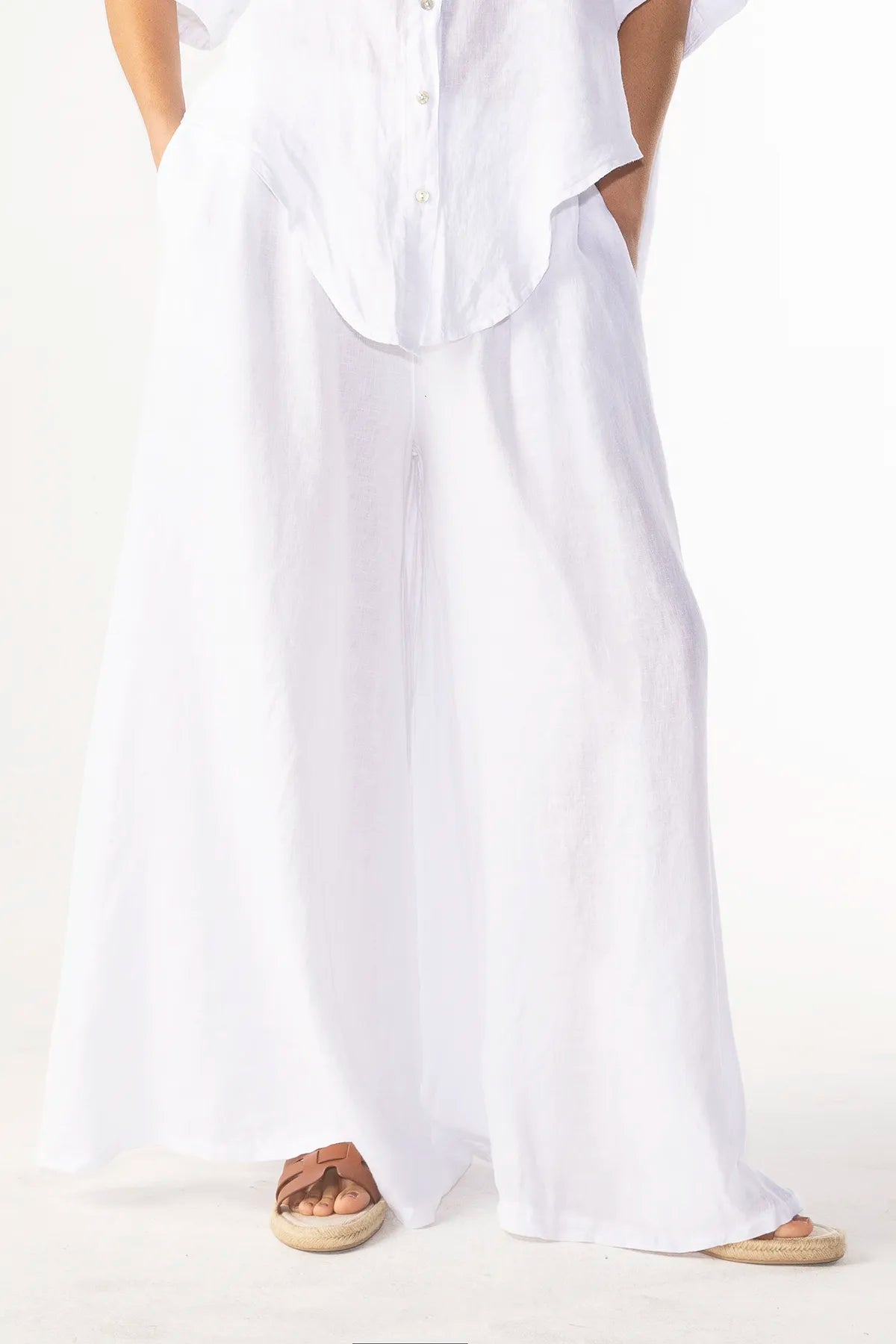 Pantalon Leonor Lino