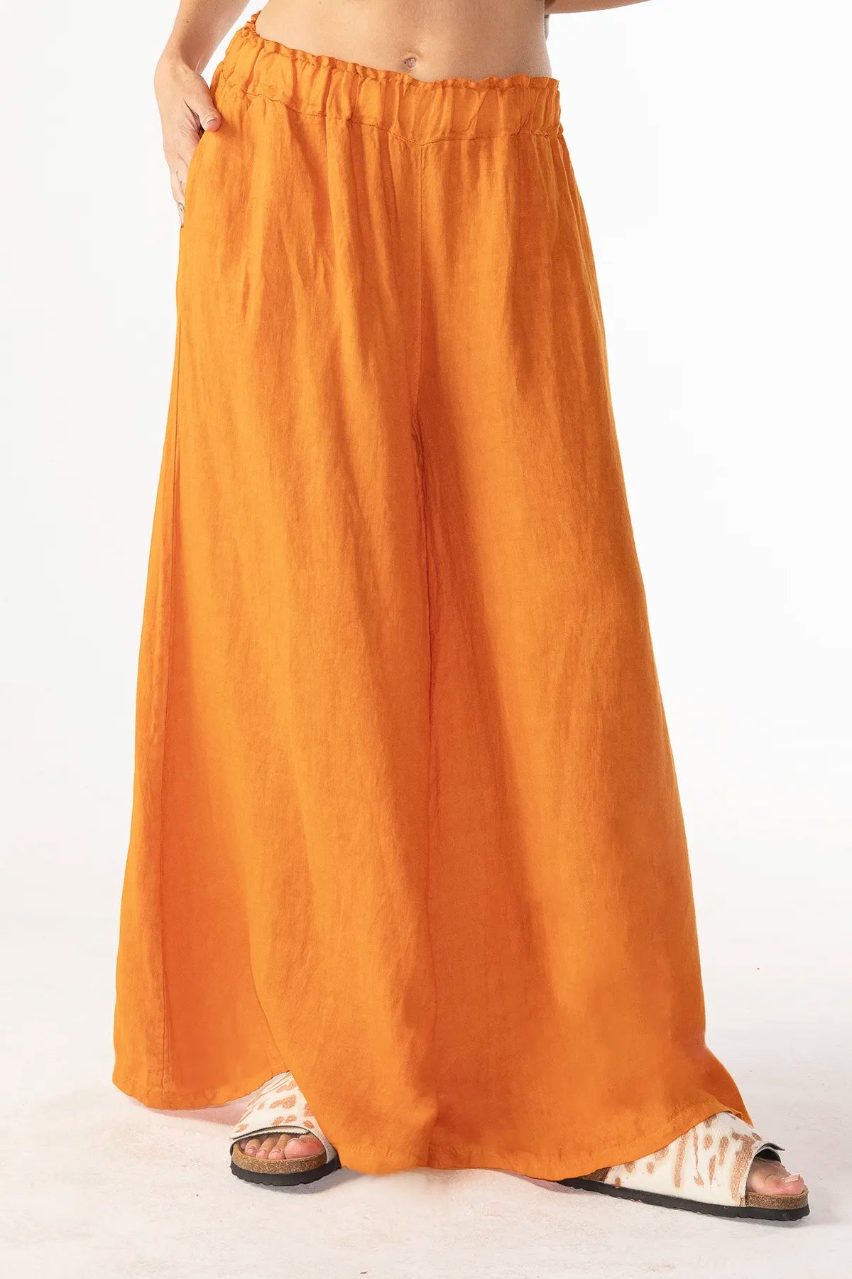 Pantalon Leonor Lino