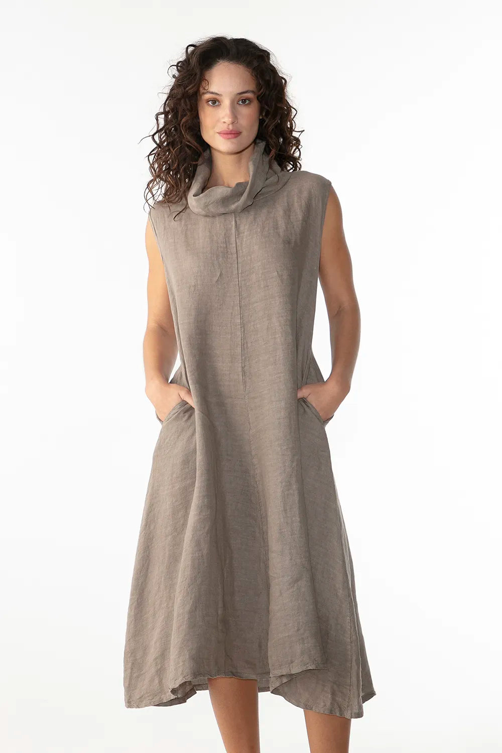 Vestido Amparo Lino