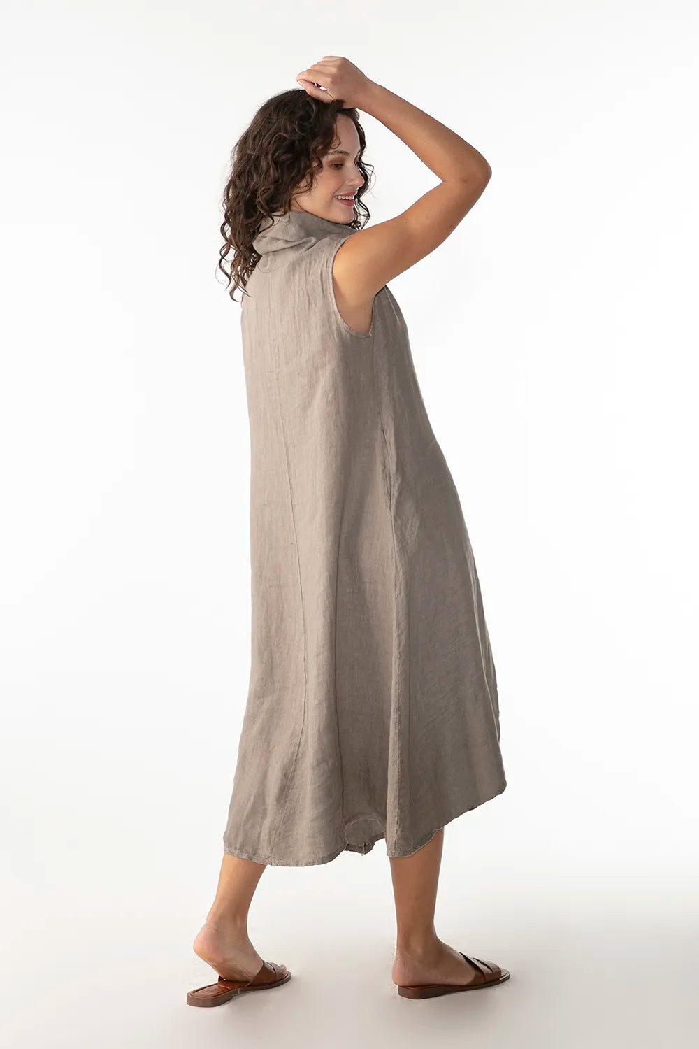 Vestido Amparo Lino