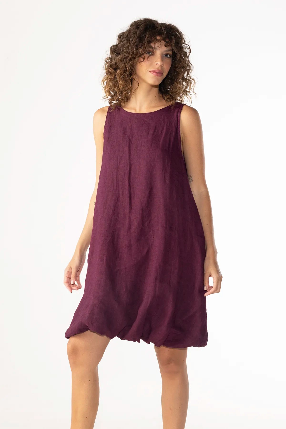 Vestido Lourdes Lino