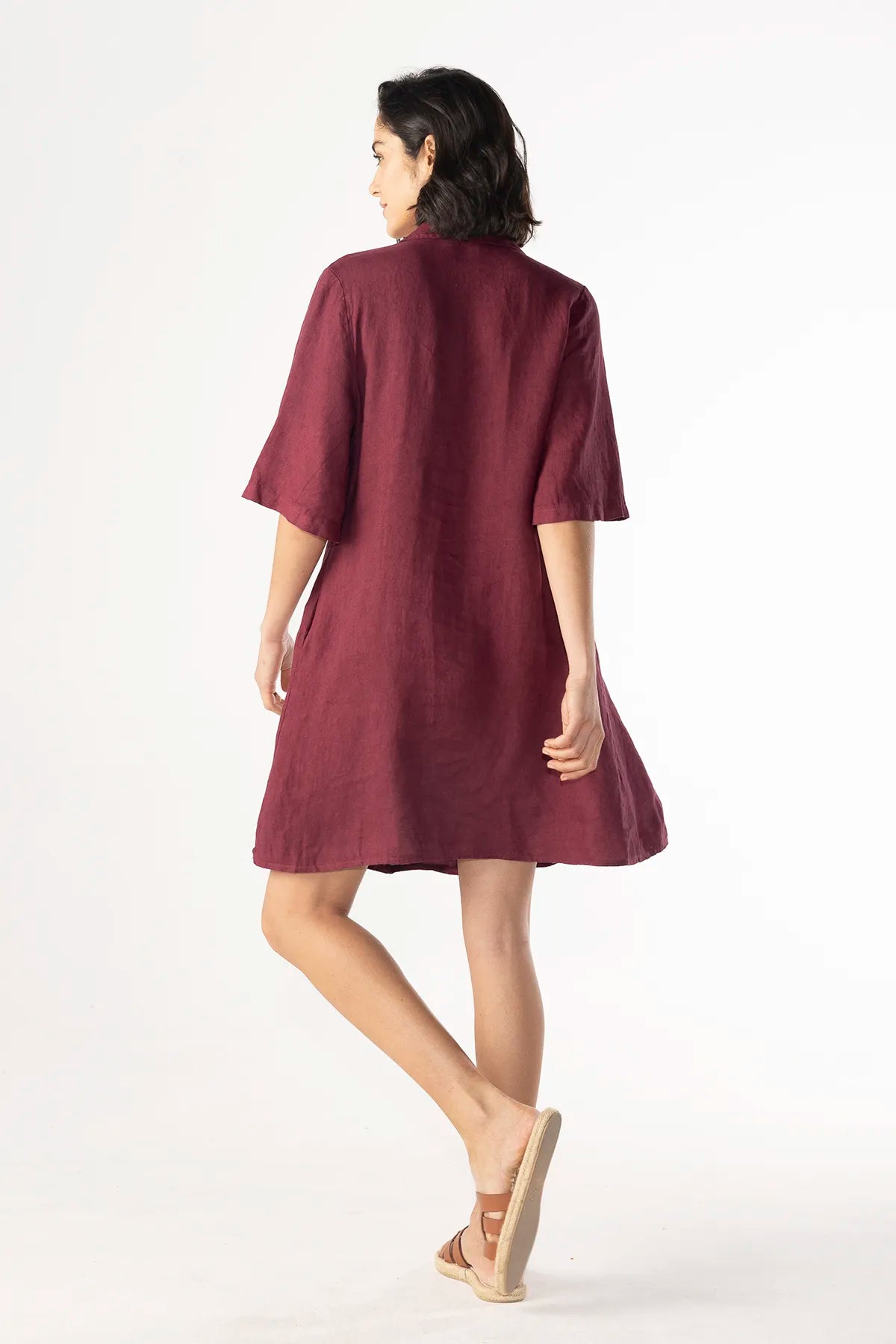 Vestido Neftali Lino