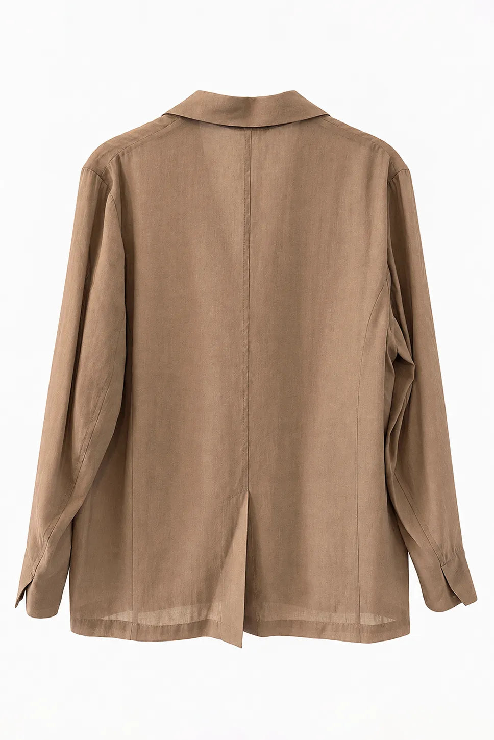Ragga Blazer Viscosa Tencel Canela Espalda
