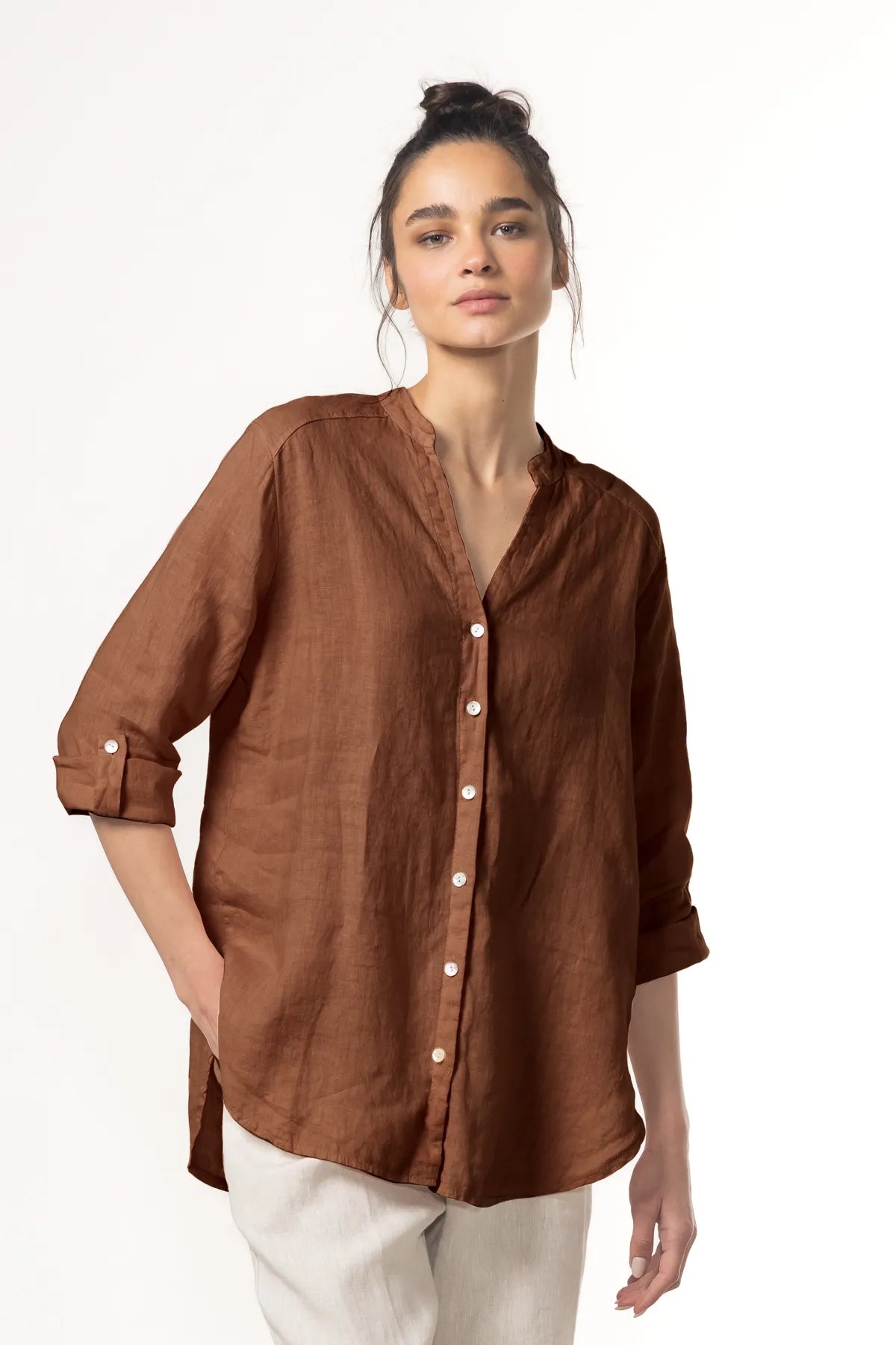 Blusa Florina Lino
