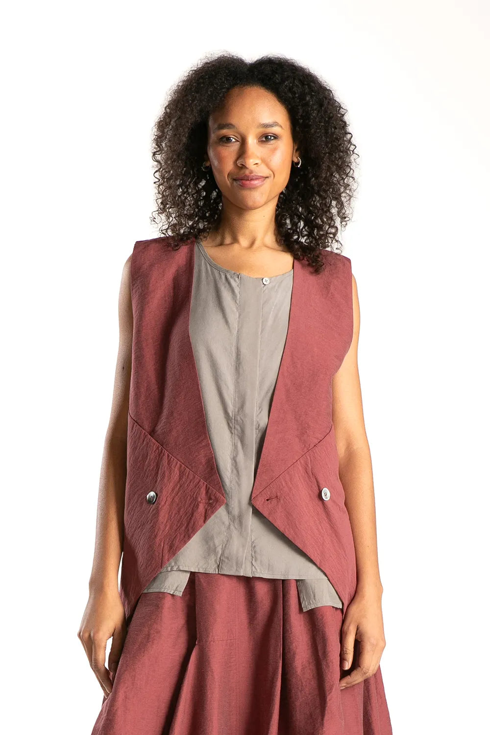 Gilet Torri Tencel