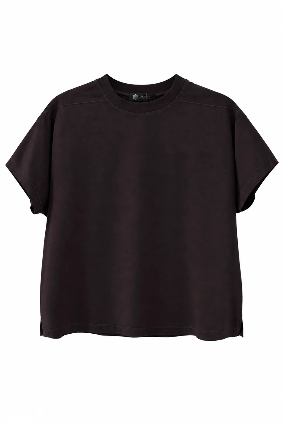 Ragga Polera Algodón Chocolate Frente