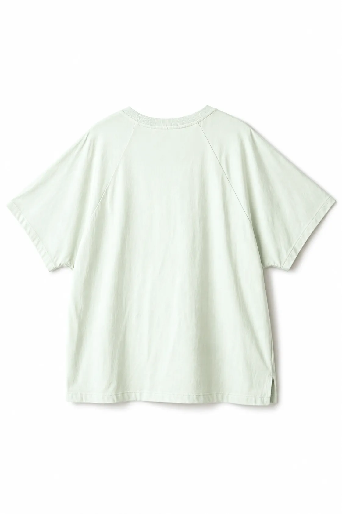 Ragga Polera Algodón Verde Agua Espalda