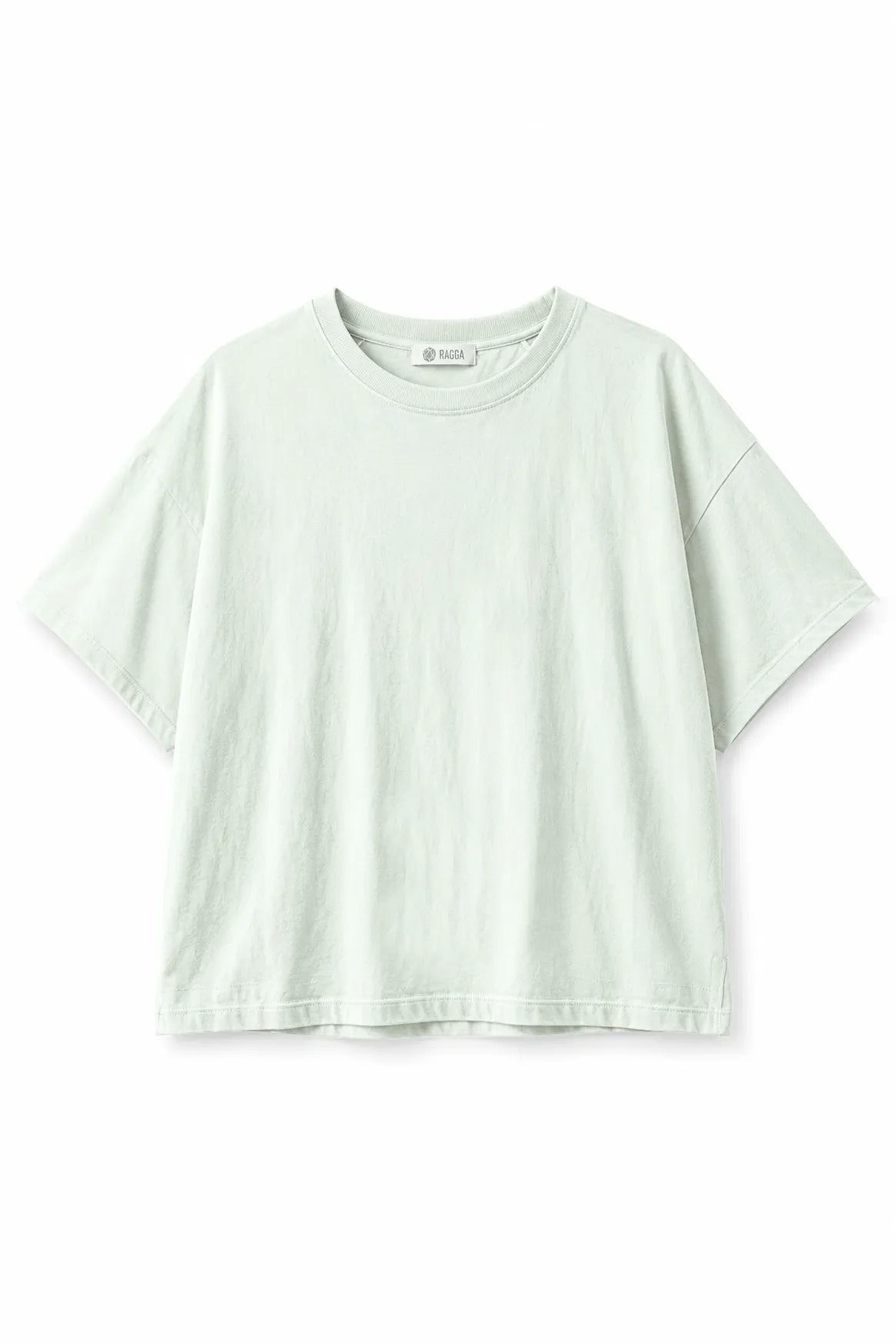 Ragga Polera Algodón Verde Agua Frente
