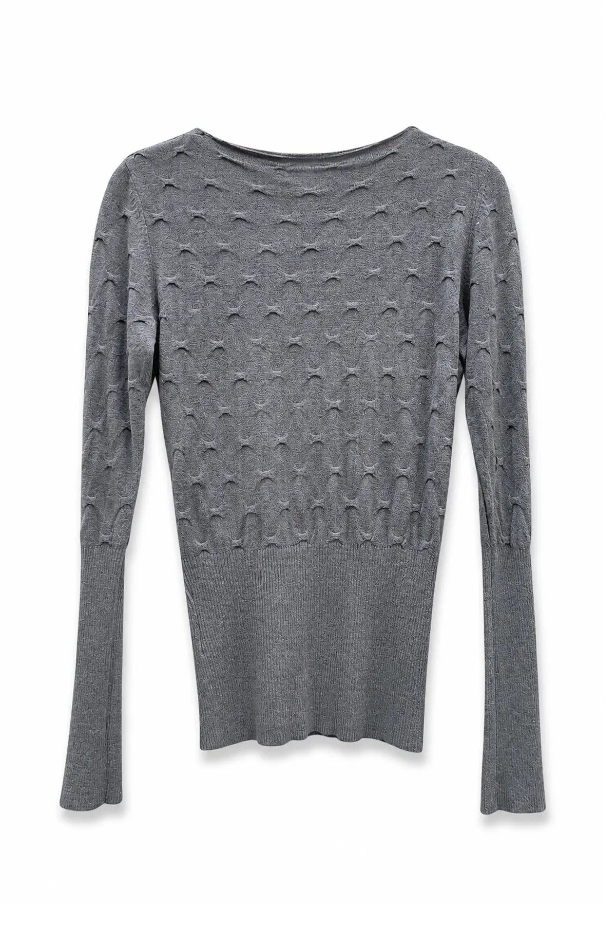 Sweater Cruce Acanalado