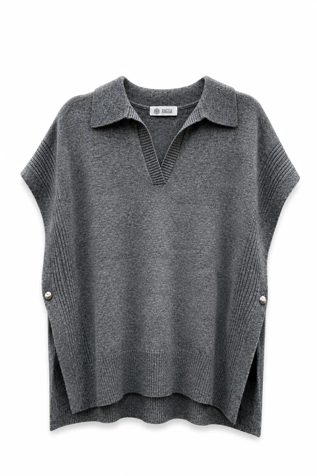 Sweater Gris Lana Yak