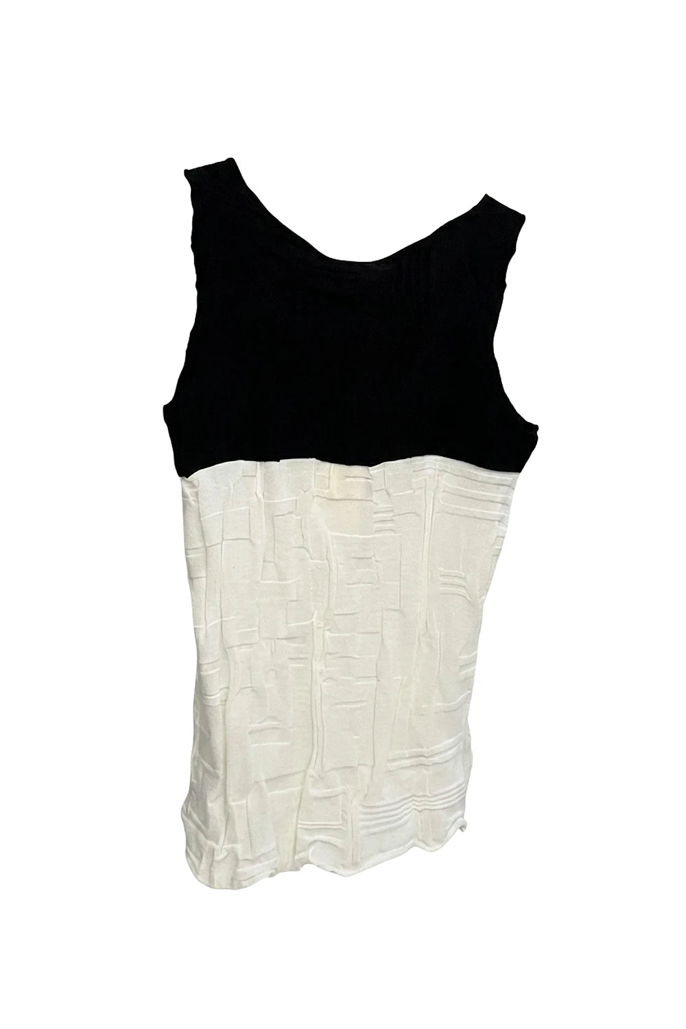 Top de Punto Relieve Algodon