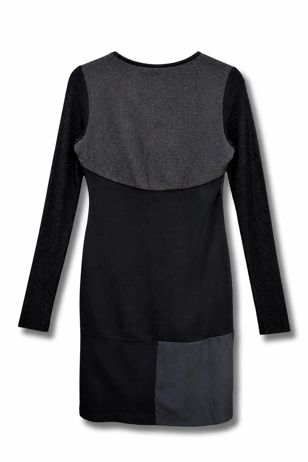 Vestido Patch Tartan Bordados