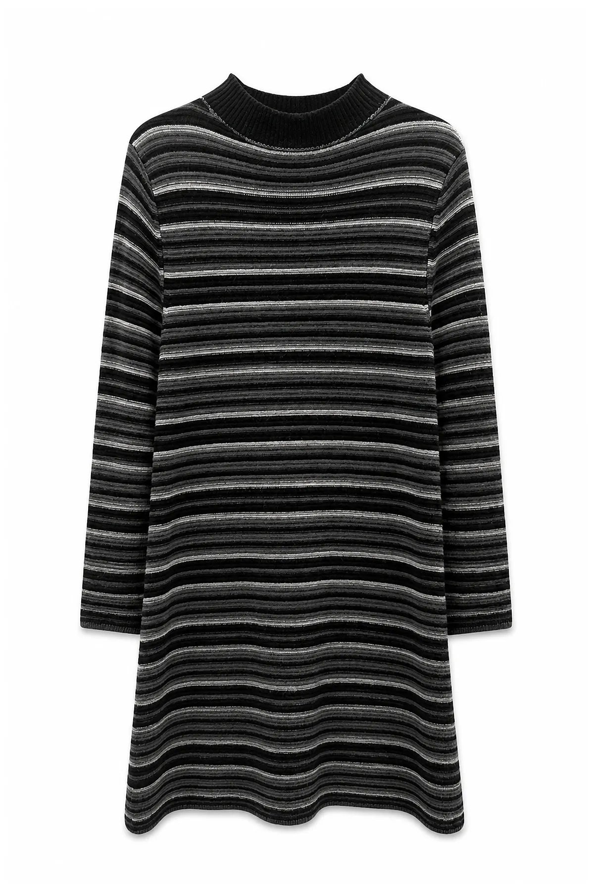 Vestido Tejido Listado Raccoon