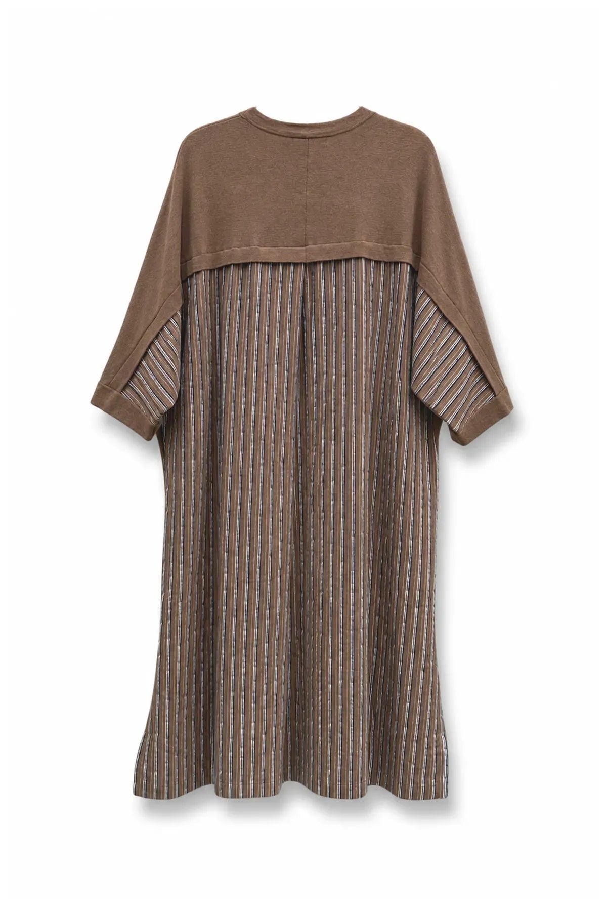 Vestido Lana Espalda Lineal