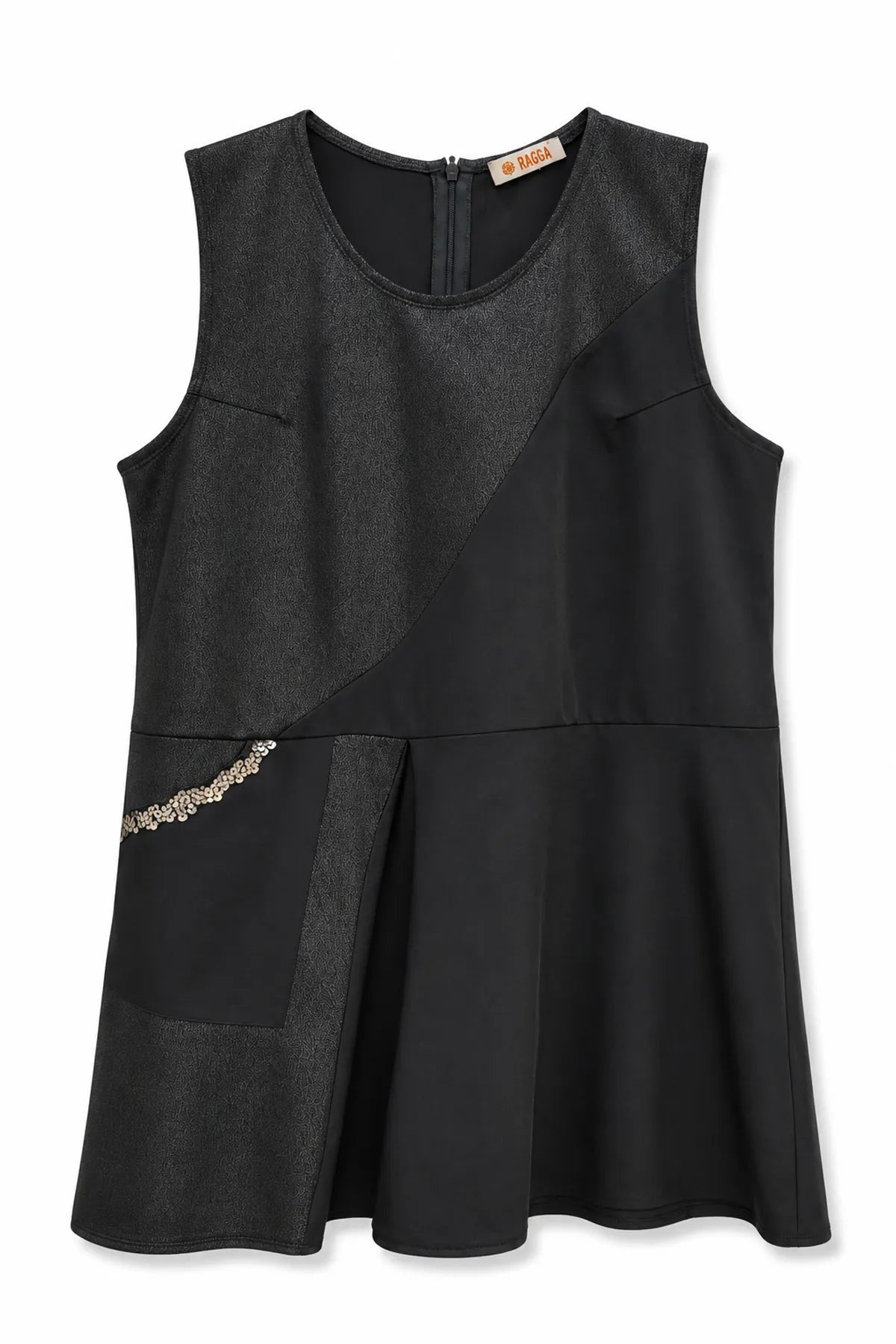 Vestido Eco Craquelado Frente
