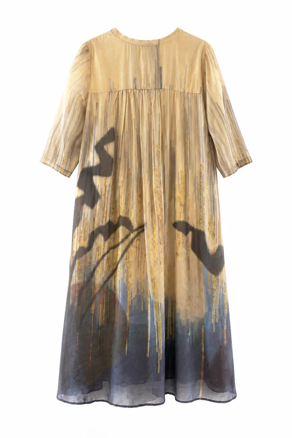 Vestido Viscosa Acuarela Ragga espalda