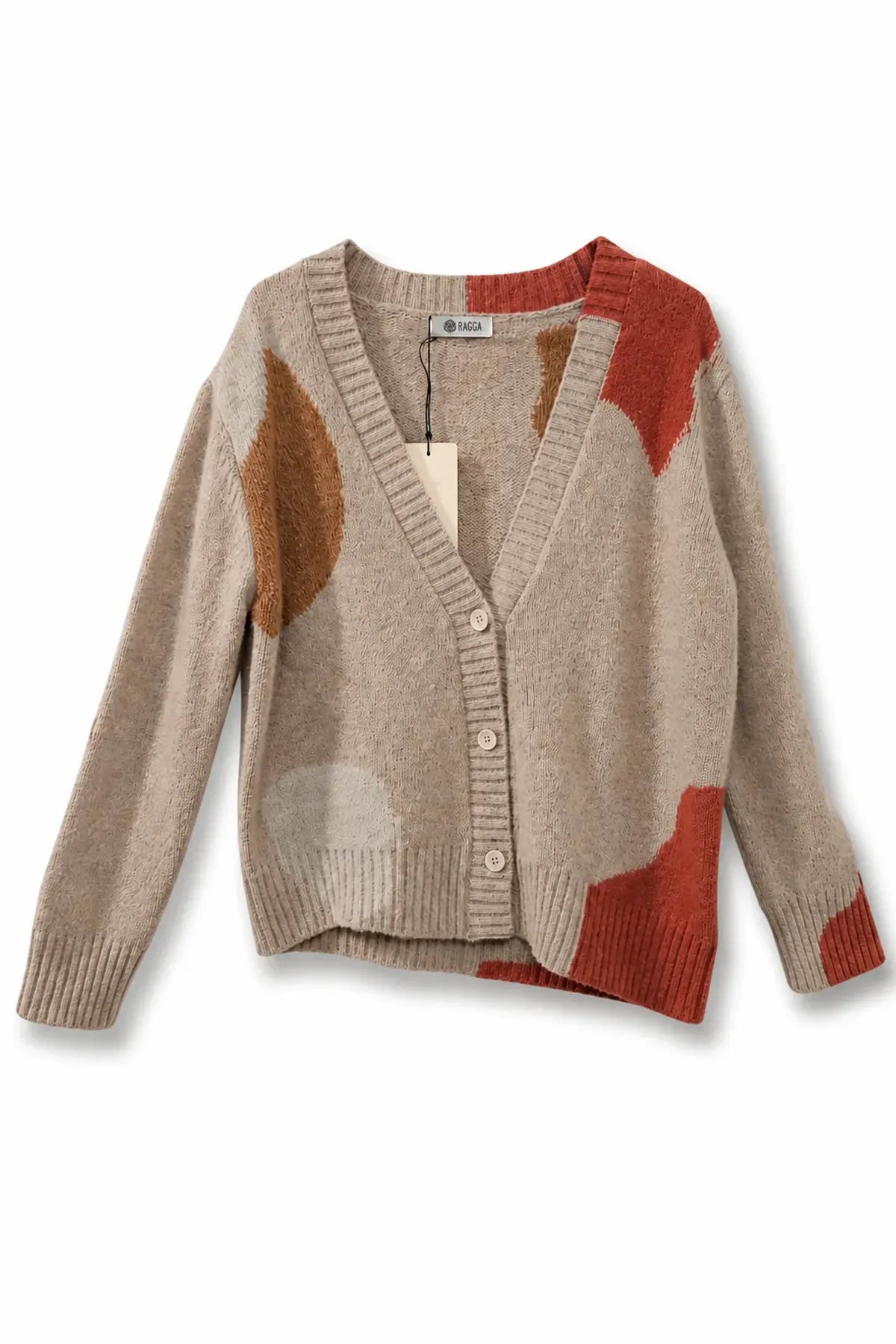 Chaleco Beige Figs Camel Terracota