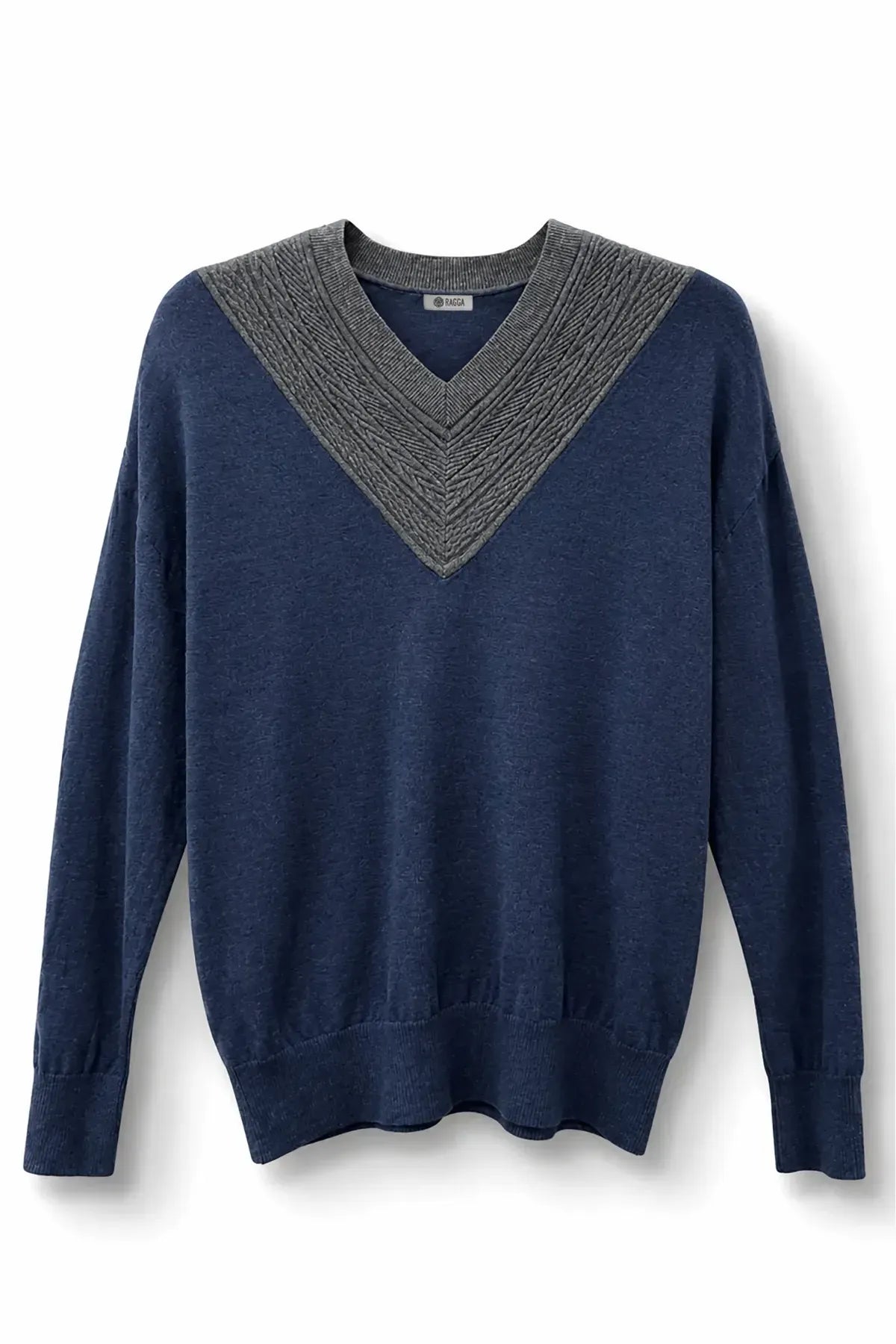 Sweater Cuello Trenzado