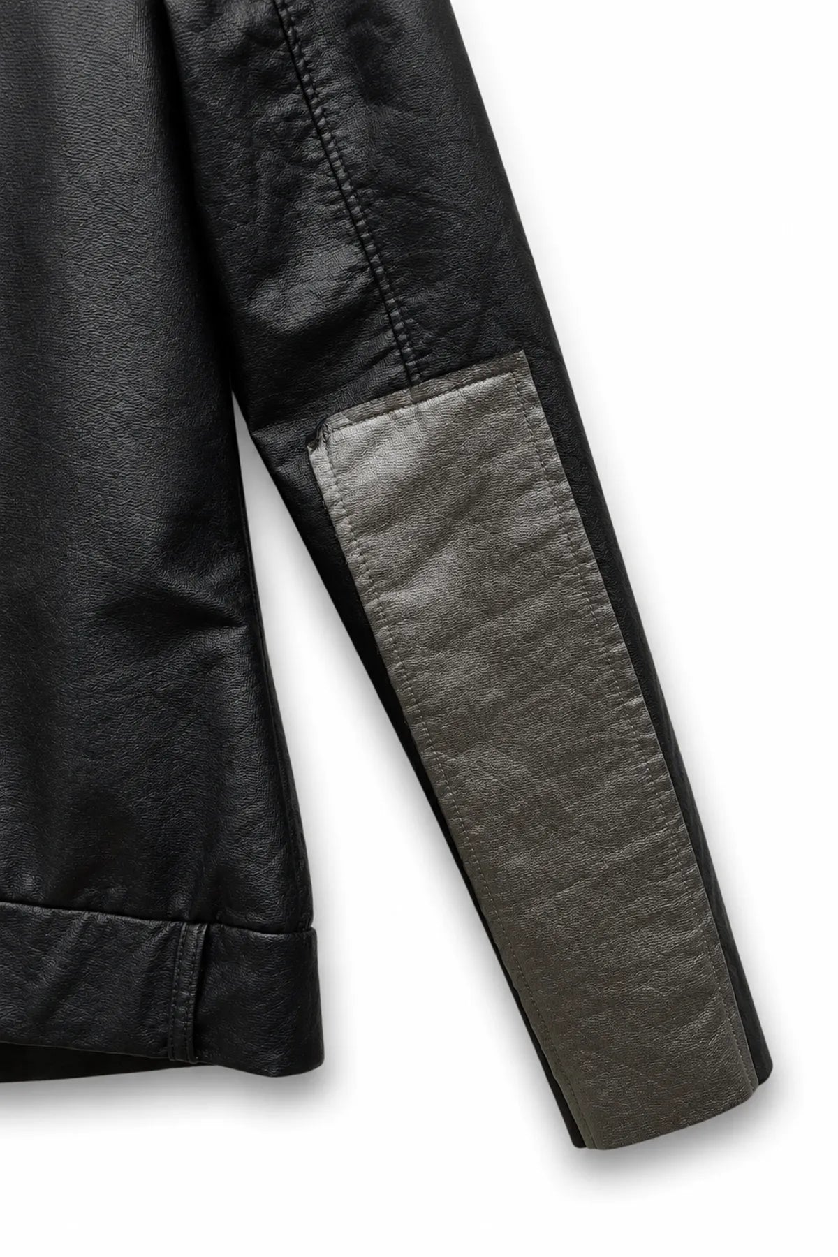 Chaqueta Biker Negro Plata