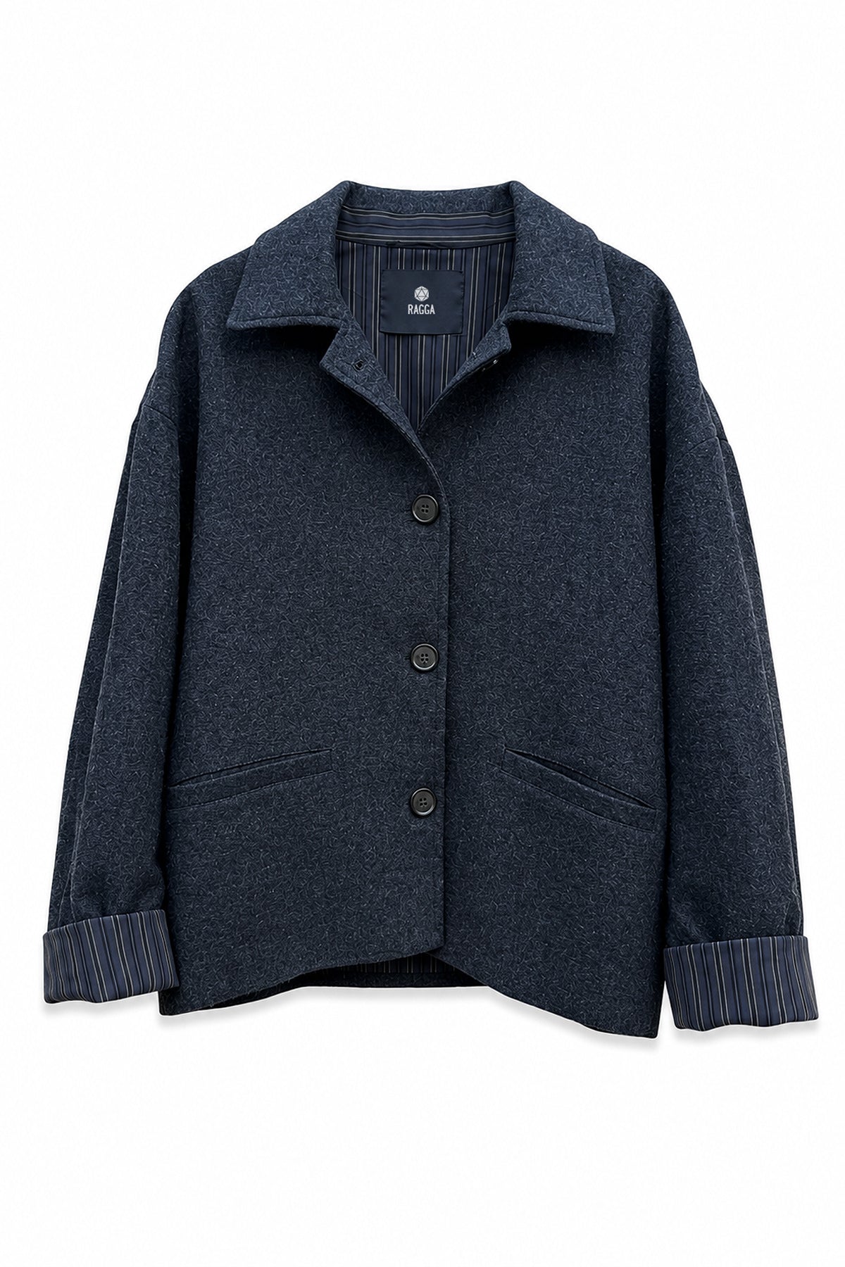 Chaqueta Lana Interior Lineal