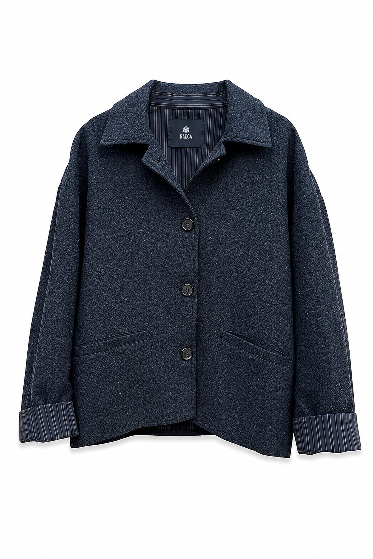 Chaqueta Lana Interior Lineal