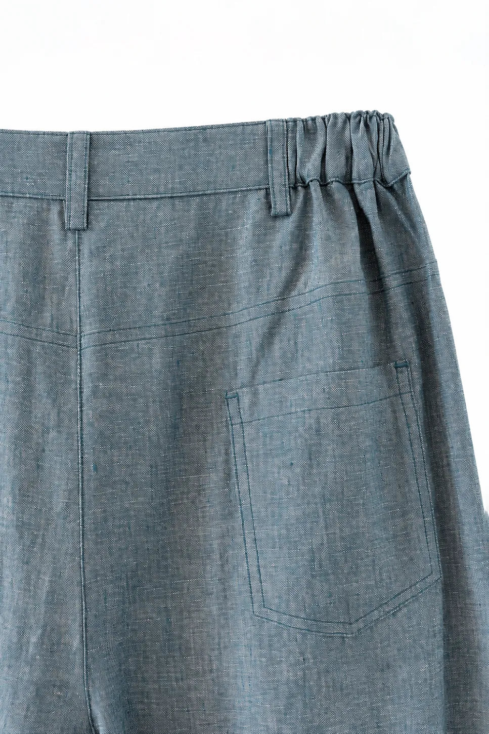 Pantalon Lino Vaina Jaspeado