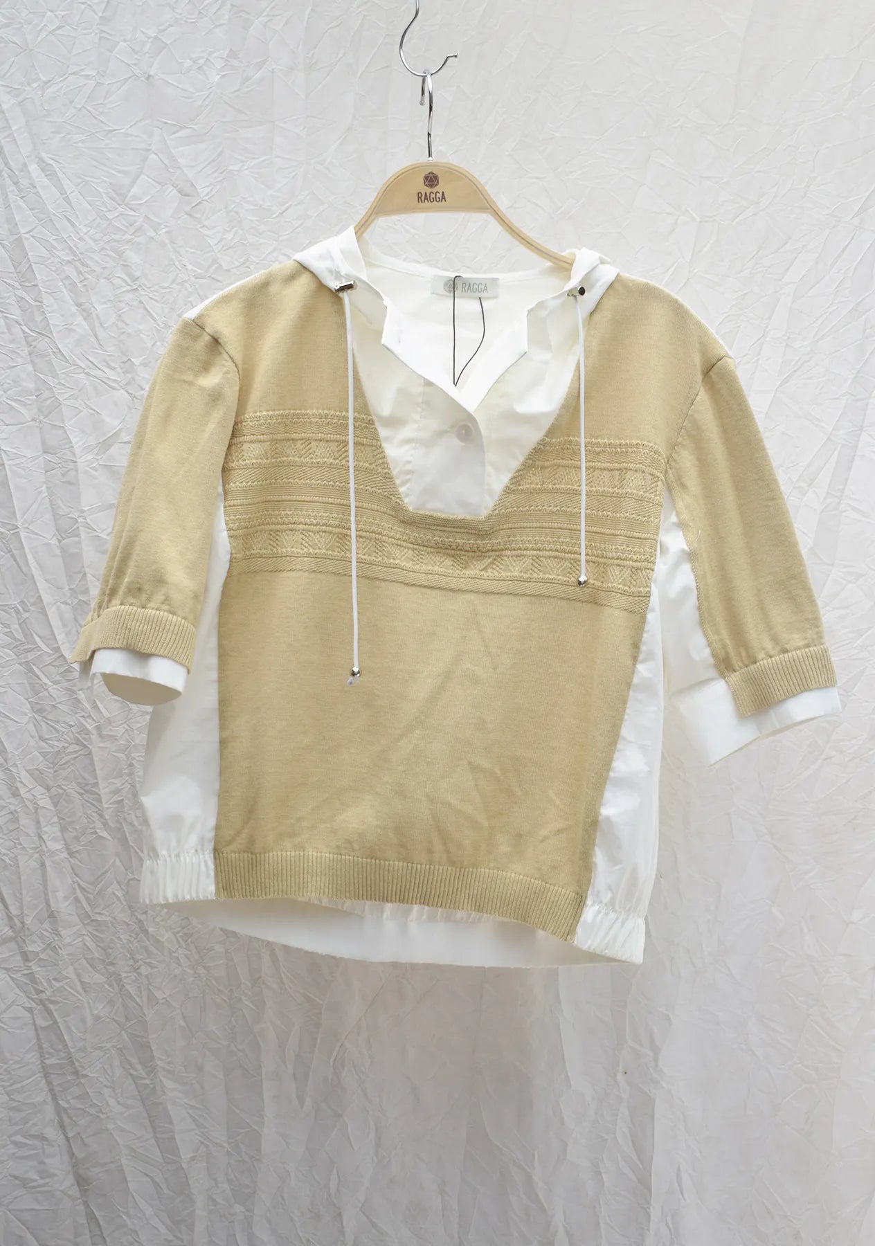 Top Capucha Algodón