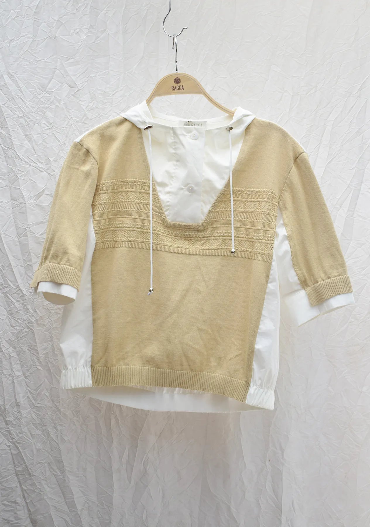 Top Capucha Algodón