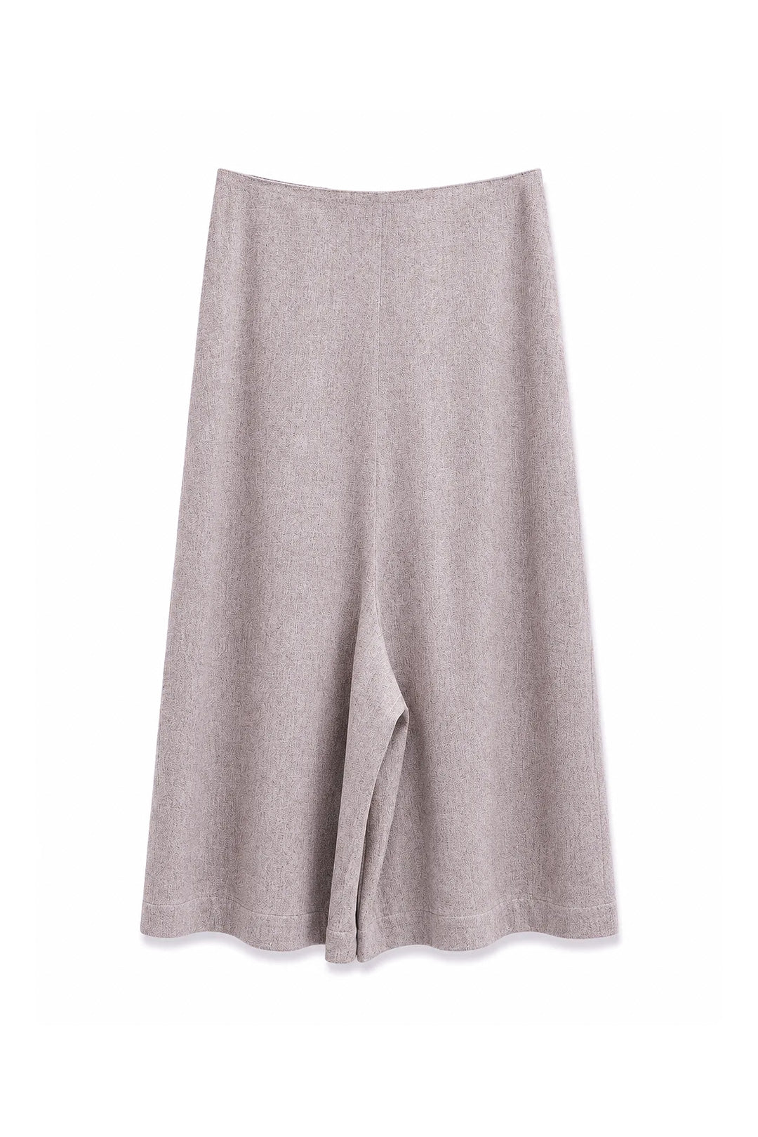 Pantalon Culotte Paño Lana Arena