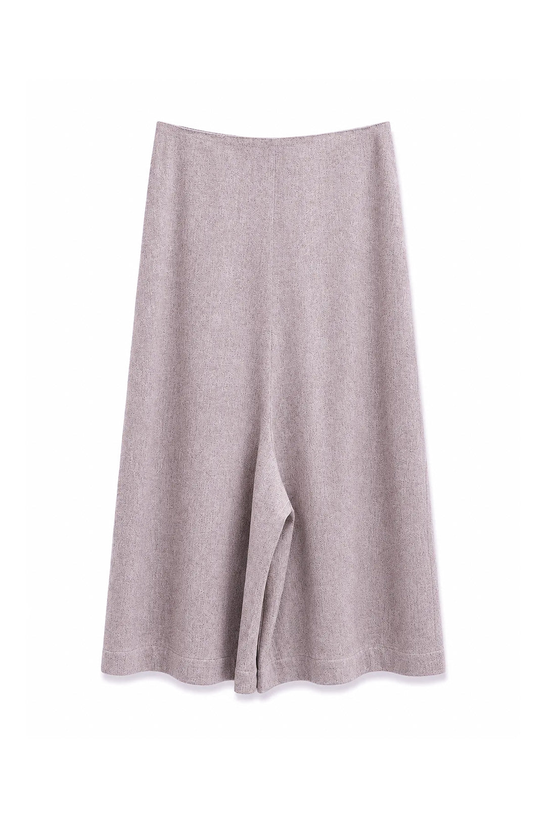 Pantalon Culotte Paño Lana Arena