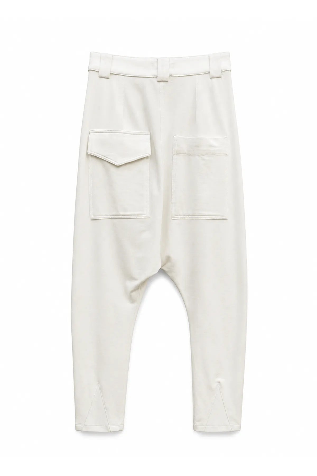 Pantalon Blanco Tiro Largo