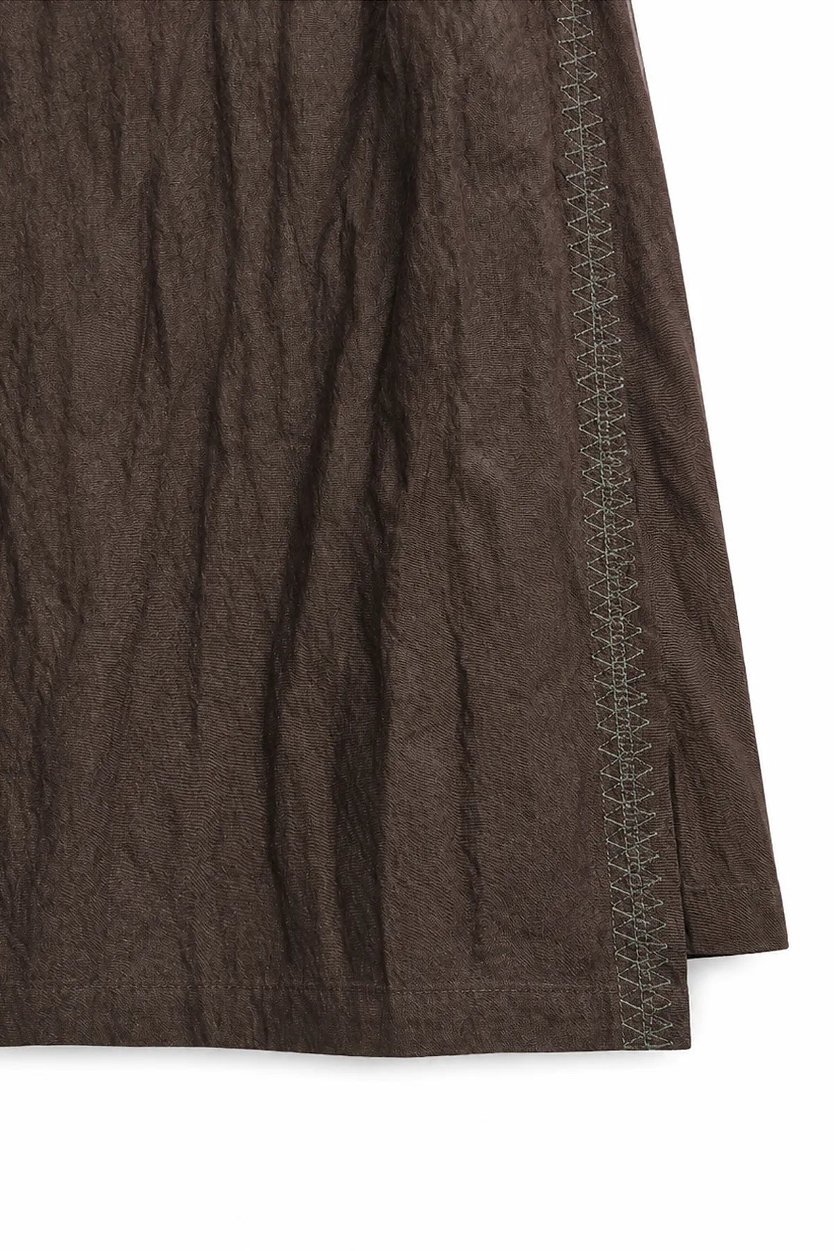 Falda Pantalon Tencel Corrugado