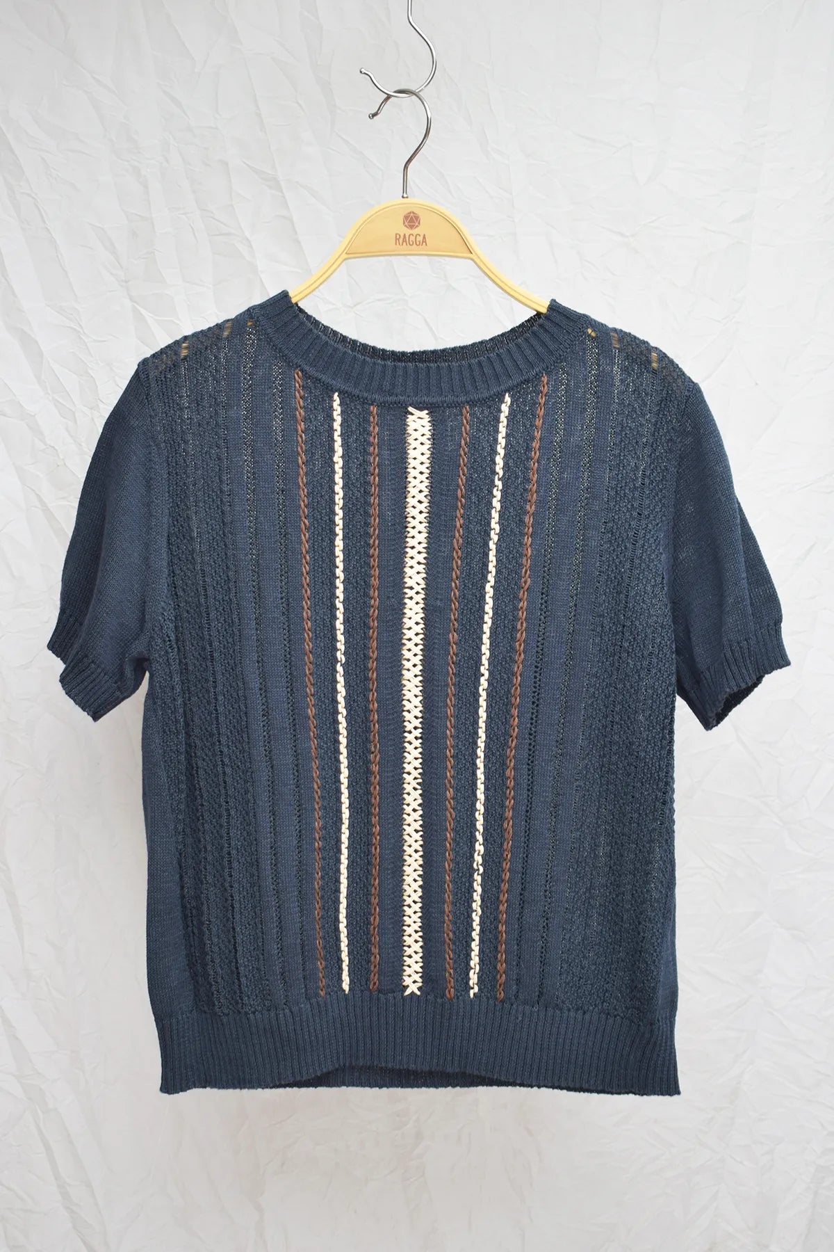 Top Tejido Calado Vertical