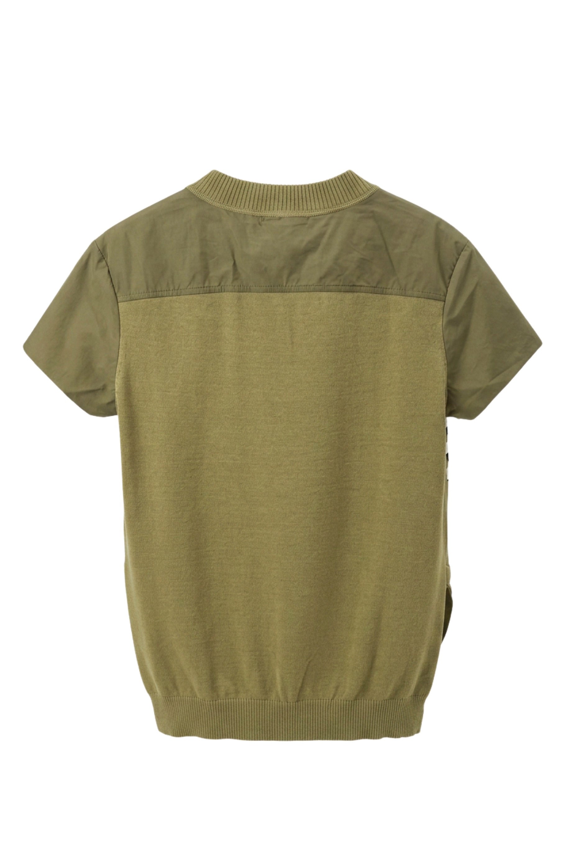Polera Oliva Lineas