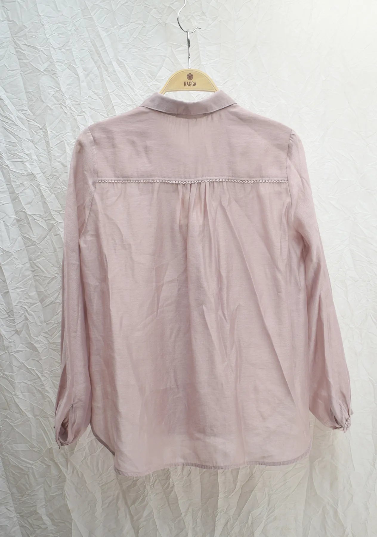 Blusa Bordada Con Abertura